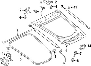 Foto de Puerta Trasera Original para Jaguar F-Type 2015 2016 2017 Marca JAGUAR N�mero de Parte T2R16546LML