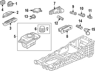 Foto de Luz de cortes�a Original para Jaguar  Jaguar XF Jaguar XJ Jaguar XJR Marca JAGUAR N�mero de Parte C2D40419