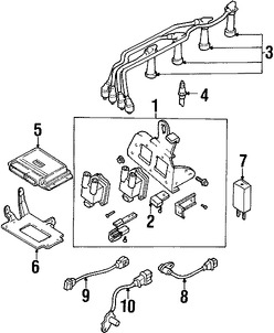 Foto de Sensor de posici�n del �rbol de levas Original para Hyundai Kia Marca KIA N�mero de Parte 3935023910