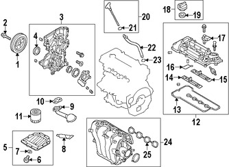 Foto de Polea del cigue�al Original para Hyundai  Kia Marca KIA N�mero de Parte 231232B720