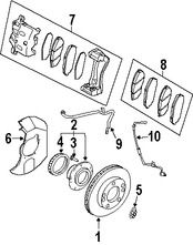Foto de Anillo ABS Original para Kia Sorento Marca KIA N�mero de Parte 517003E471