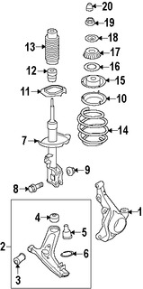 Rotula De Suspension Original Para Kia Soul Kia Rio Marca Kia Numero De Parte k000