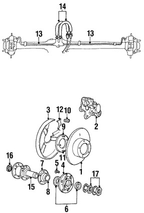 Foto de Tuerca de Eje Original para Land Rover Discovery Land Rover Defender 90 Marca LAND ROVER N�mero de Parte FRC8700