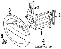 Foto de Tuerca de Llanta de Repuesto Original para Land Rover Discovery 1999 2000 2001 2002 2003 2004 Marca LAND ROVER Nmero de Parte ANR5380