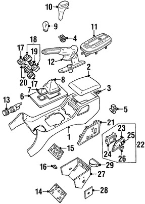 Foto de Manilla de Ajuste de Reclinacion Asiento Trasero Original para Land Rover Discovery 1999 2000 2001 2002 2003 2004 Marca LAND ROVER Nmero de Parte HSD500030PUY
