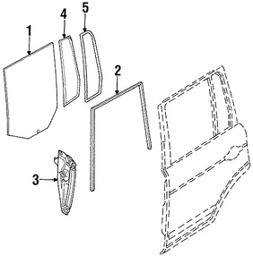 Foto de Canal de Crista Original para Land Rover Range Rover Marca LAND ROVER N�mero de Parte CGE000374