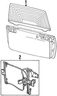 Foto de Motor de Ventana de Puerta Trasera Original para Land Rover Freelander 2002 2003 2004 2005 Marca LAND ROVER Nmero de Parte CVH101150