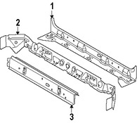 Foto de Panel posterior Original para Land Rover LR3 Land Rover Marca LAND ROVER N�mero de Parte AQA780030