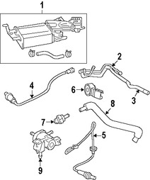 Foto de Vlvula PCV Original para Toyota Scion Lexus Marca LEXUS Nmero de Parte 1220428030