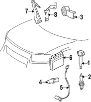 Foto de Buja Original para Toyota Matrix Toyota MR2 Spyder Toyota Corolla Toyota Yaris Toyota Prius Scion xB Marca LEXUS Nmero de Parte 9008091184