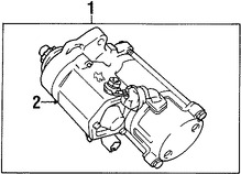 Foto de Solenoide de Encendido Original para Lexus SC400 Lexus LS400 Marca LEXUS N�mero de Parte 2815050021