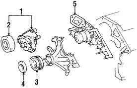 Foto de Rodillo Tensor Original para Lexus Toyota Marca LEXUS N�mero de Parte 166040F010