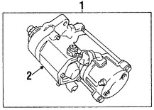 Foto de Motor de arranque Original para Toyota Lexus Marca LEXUS Remanufacturado N�mero de Parte 281007426084