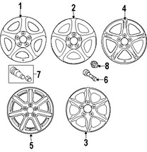 Foto de Tuerca de la Rueda Original para Toyota Lexus  Scion Marca LEXUS Nmero de Parte 9008494001