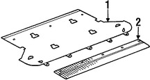 Foto de Travesa Original para Lexus LX470 Toyota Land Cruiser Marca LEXUS N�mero de Parte 5857460100B1