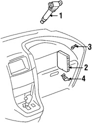 Foto de Computadora del Motor Original para Lexus RX350 2008 2009 Marca LEXUS N�mero de Parte 896610E241