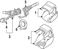 Foto de Interruptor Combinado Original para Lexus Toyota Marca LEXUS N�mero de Parte 841400E041