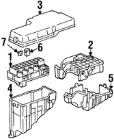Foto de Caja de Fusibles Original para Toyota Camry 2004 2005 2006 Lexus ES330 2004 2005 2006 Marca LEXUS N�mero de Parte 8272006041