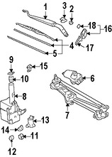 Foto de Sensor de Lluvia Original para Lexus ES300 2002 2003 Lexus ES330 2004 2005 2006 Marca LEXUS Nmero de Parte 8994133010