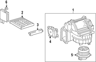 Foto de Motor de Control de Ajuste de Aire HVAC Original para Toyota  Lexus Marca LEXUS Nmero de Parte 8710607140