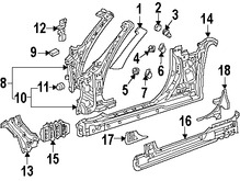 Foto de Estribo Original para Lexus SC430 Marca LEXUS N�mero de Parte 5740224040