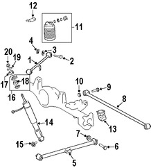 Foto de Resorte Aire Suspension Original para Toyota 4Runner Lexus GX470 Marca LEXUS Nmero de Parte 4809035011