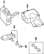 Foto de Kit de servicio del sensor TPMS Original para Lexus  Toyota Marca LEXUS Nmero de Parte 0442333060