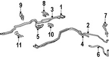 Foto de Manguera de succin Refrigerante Aire Acondicionad Original para Lexus LX570 Toyota Land Cruiser Marca LEXUS Nmero de Parte 887126A440