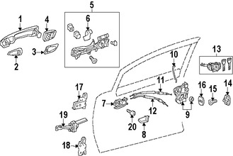 Foto de Varilla de Operaci Original para Lexus CT200h Marca LEXUS N�mero de Parte 6931176010
