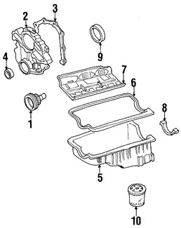 Foto de Empacadura de Crter Original para Mazda Navajo Mazda B4000 Marca MAZDA Nmero de Parte ZZL011399A