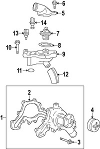 Foto de Manguera Bypass de refrigerante Original para Mazda B4000 Marca MAZDA Nmero de Parte 1F2215189