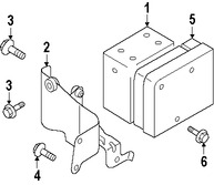 Foto de Modulador de frenos ABS Original para Mazda Tribute 2008 Marca MAZDA Nmero de Parte ZZC2437A0A