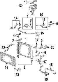 Foto de Enfriador Invertidor Original para Mazda Tribute 2008 2009 2010 Marca MAZDA Nmero de Parte ZZCB15200