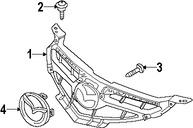 Foto de Emblema de la rejilla / parrilla Original para Mazda 3 Mazda 6 Mazda 2 Mazda 5 Marca MAZDA Nmero de Parte C23551731A