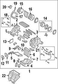 Foto de Actuador de Puerta de Entrada de Aire Original para Mazda 3 Mazda 5 Marca MAZDA N�mero de Parte BP4K61B60