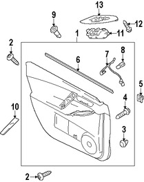 Foto de Luz de cortes�a Original para Mazda 3 2010 2011 2012 2013 Marca MAZDA N�mero de Parte BBM469974