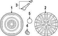 Foto de Ruedas Original para Mazda CX-9 Marca MAZDA N�mero de Parte 9965024080