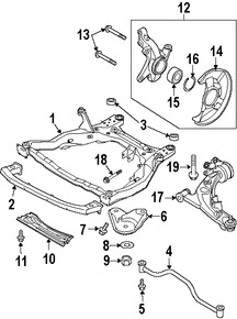 Foto de Soporte / Compacto del motor Original para Mazda CX-9 Marca MAZDA N�mero de Parte TD1134880A