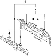 Foto de Panel posterior Original para Mazda CX-9 Marca MAZDA N�mero de Parte TD117075XD