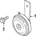 Foto de Tornillo de Claxon / Bocina Original para Mazda Marca MAZDA N�mero de Parte 9YA420602