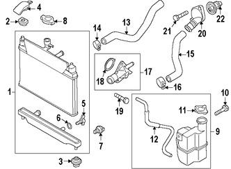 Foto de Sensor de temperatura de Refrigerante del motor Original para Mazda 2 2011 2012 2013 2014 Mazda  2016 2017 Marca MAZDA N�mero de Parte ZYE918840