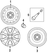 Foto de Ruedas Original para Mazda 2 2011 2012 2013 2014 Marca MAZDA N�mero de Parte 9965U36050