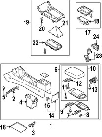 Foto de Interruptor de Calefaccin del Asiento Original para Mazda 6 2006 2007 2008 2003 2004 2005 Marca MAZDA Nmero de Parte GJ6E6642080