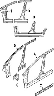 Foto de Estribo Original para Mazda CX-7 2007 2008 2009 2010 2011 2012 Marca MAZDA N�mero de Parte EGY171271A