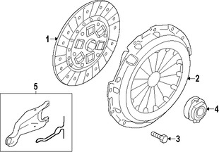 Foto de Cojinete de Liberacin del Embrague Original para Mazda Marca MAZDA Nmero de Parte LF0116510