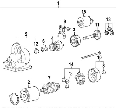 Foto de Solenoide de Encendido Original para Mazda 6 2006 2007 2008 Marca MAZDA N�mero de Parte AJ3418X10