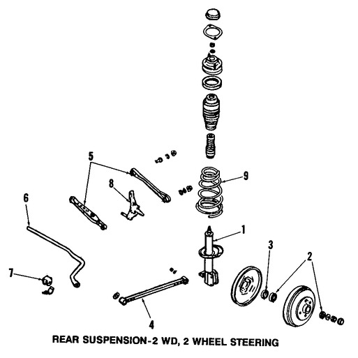 Foto de Rodaje de Rueda Original para Mazda 323 1987 1986 1988 1989 Marca MAZDA N�mero de Parte B09226175