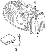 Foto de Carter Transmisin Automtica Original para Mitsubishi Eclipse Mitsubishi Galant Marca Mitsubishi Nmero de Parte 2705A004