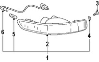 Foto de Portalampara de Faros Laterales Original para Mitsubishi Outlander Marca Mitsubishi N�mero de Parte 8352A009
