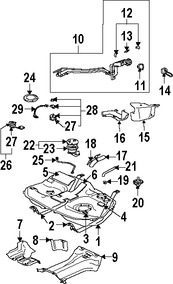 Foto de L�nea de Combustible Original para Mitsubishi Endeavor Marca Mitsubishi N�mero de Parte MR959551